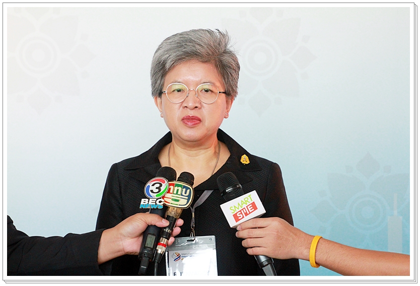 ﻿อธิบดีกรมบังคับคดีให้สัมภาษณ์ต่อสื่อมวลชนถึงประเด็น “การประชุมระหว่างประเทศว่าด้วยการบังคับคดีแพ่ง : การแลกเปลี่ยนประสบการณ์เพื่อนำไปสู่แนวปฏิบัติที่ดีเลิศ”
